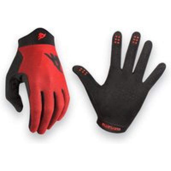 bluegrass union long gloves red black