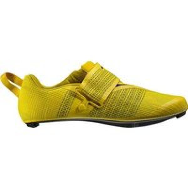 mavic ultimate tri shoes yellow