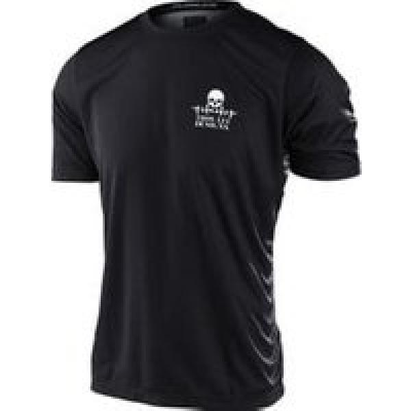 troy lee designs flowline short sleeve jersey zwart