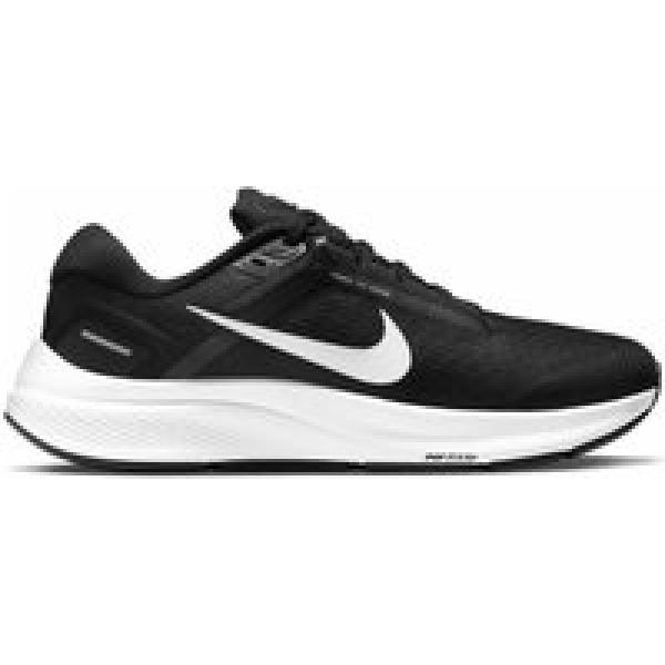 nike air zoom structure 24 running shoes black white