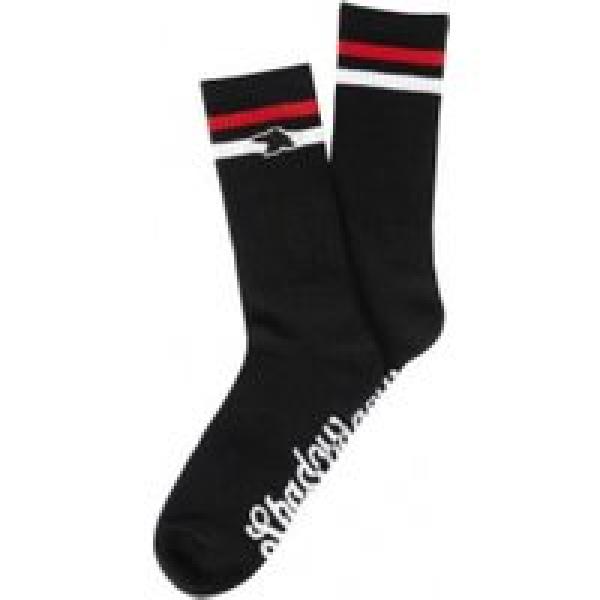paar the shadow conspiracy finest v2 black red socks