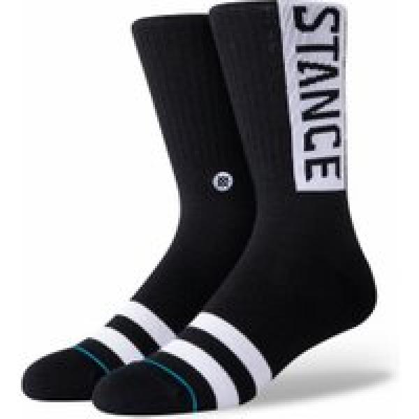 stance og staples lifestyle socks black