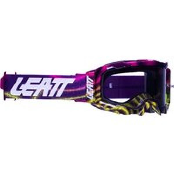 leatt velocity 5 5 masker zebra neon 58 lichtgrijze lens