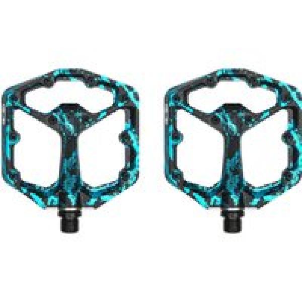 crankbrothers stamp 7 small splatter edition blue