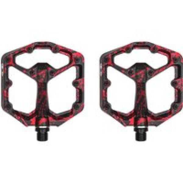 crankbrothers stamp 7 small splatter edition red
