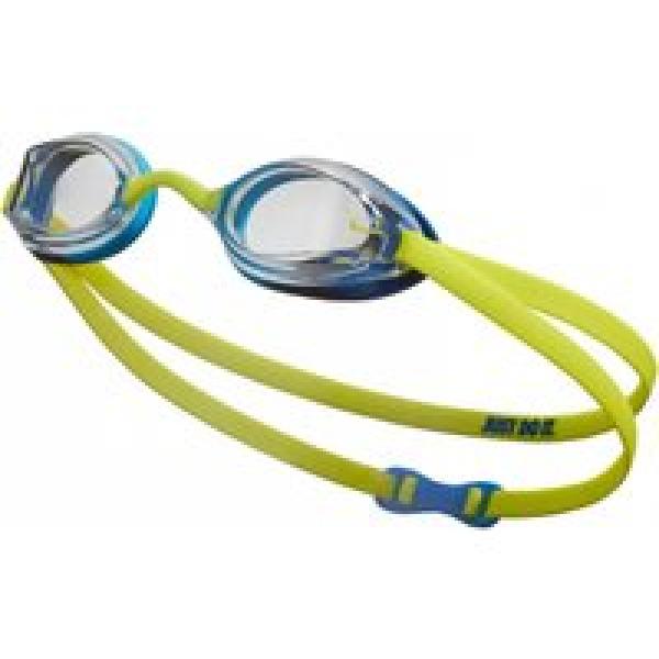 nike swim legacy kids goggle blue yellow
