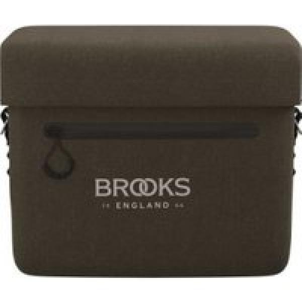 brooks scape handlebar case 8l brown khaki mud