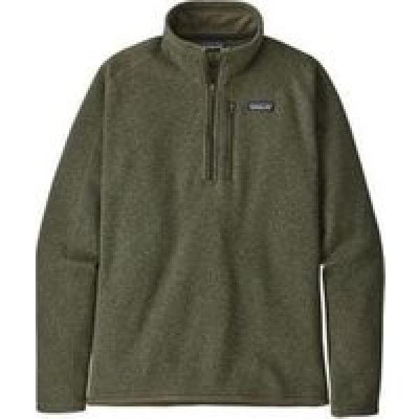 patagonia better sweater 1 4 zip fleece heren groen