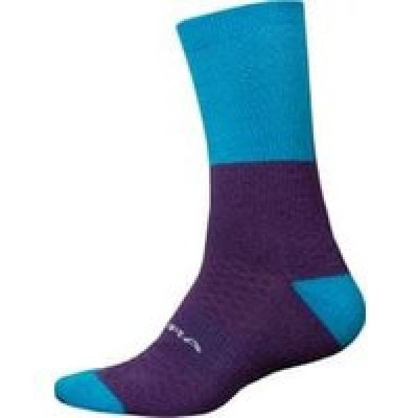 endura winter baabaa merino sokken elektrisch blauw