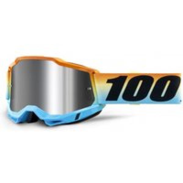 accuri 2 100 junior goggle yellow blue silver mirror lenses
