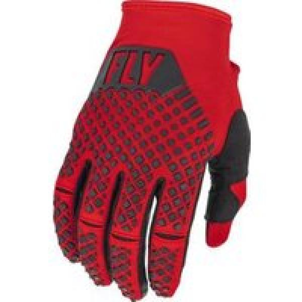 fly racing kinetic handschoenen rood zwart