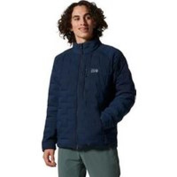 mountain hardwear stretch down jacket blue for men