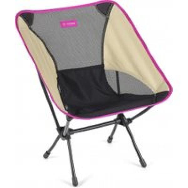 ultralichte vouwstoel helinox chair one beige purple black