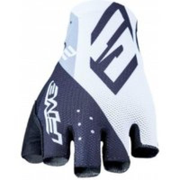 five gloves rc 2 short handschoenen wit grijs