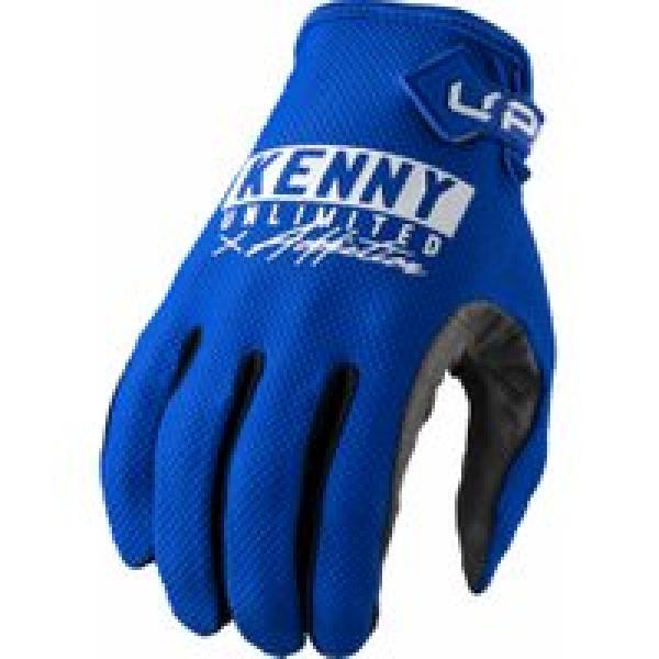 kenny up blauwe lange handschoenen