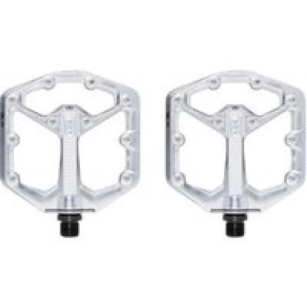 crankbrothers stamp 7 small silver edition flat pedals hoogglans zilver