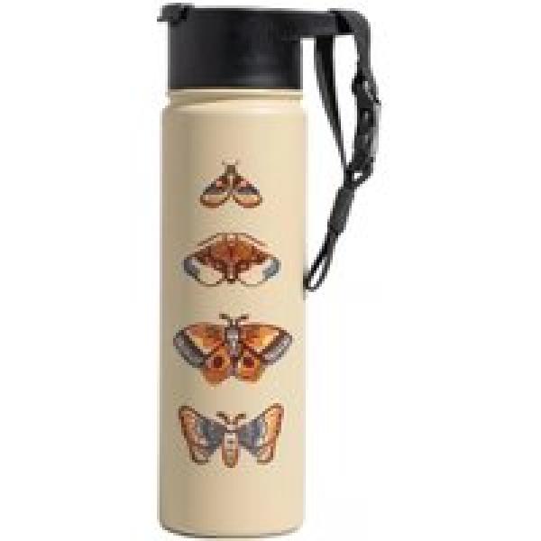 united by blue insulated bottle 650 ml sand butterfly