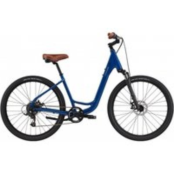 cannondale adventure 2 microshift 7s 27 5 city bike abyss blue