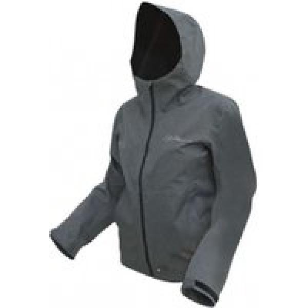 chiba women s grey waterproof jacket