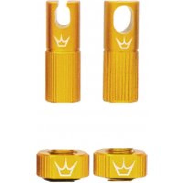 peaty s x chris king mk2 gold tubeless valve accessories