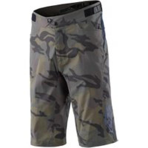 troy lee designs flowline spray camo army shorts