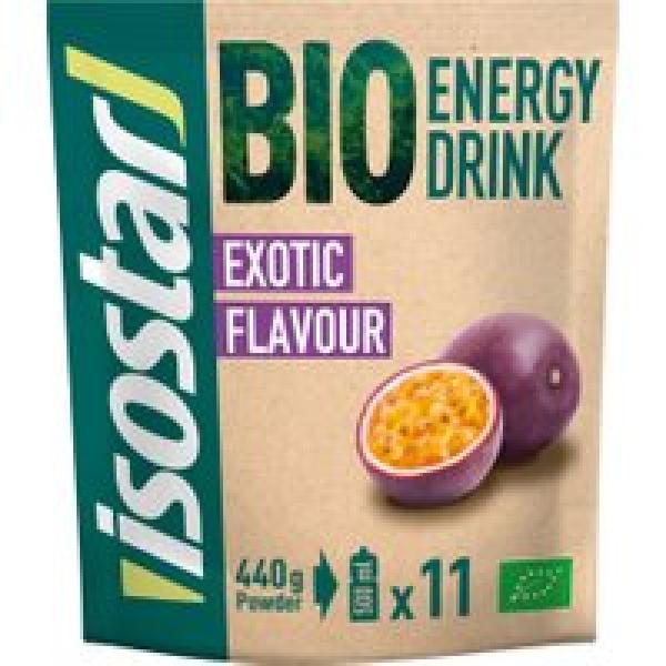 isostar exotic fruit organic isotonic drink 440g