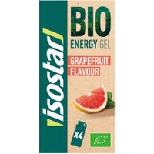biologische isostar grapefruit gel 4x25g
