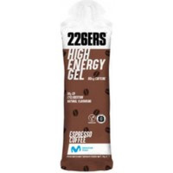226ers high energy caffeine coffee gel 76g