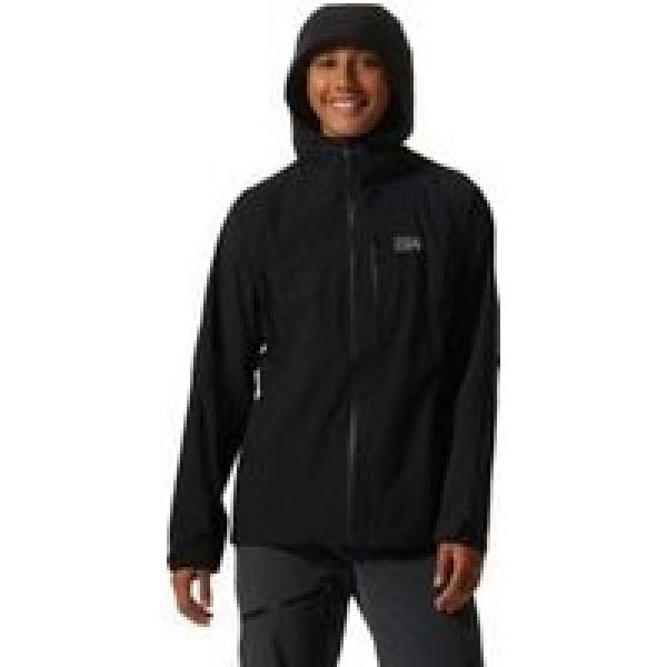 mountain hardwear new stretch ozonic waterproof jacket black women
