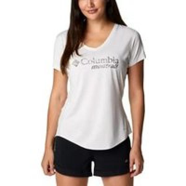 women s columbia w trinity trail ii graphic t shirt white