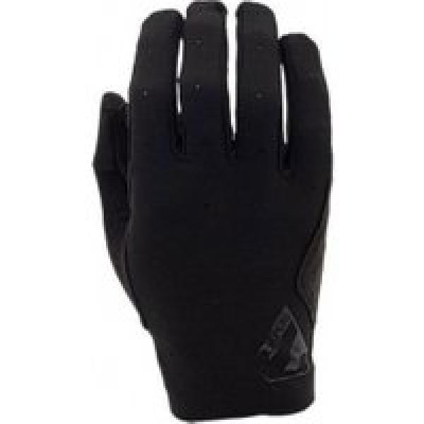 paar seven control long handschoenen zwart