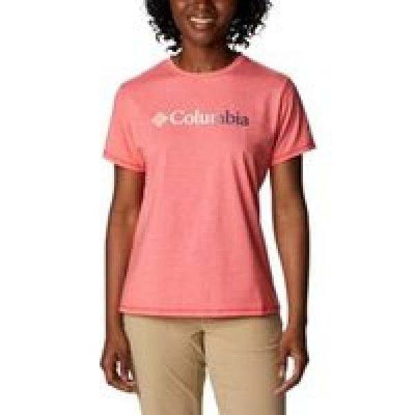 columbia sun trek graphic roze dames t shirt