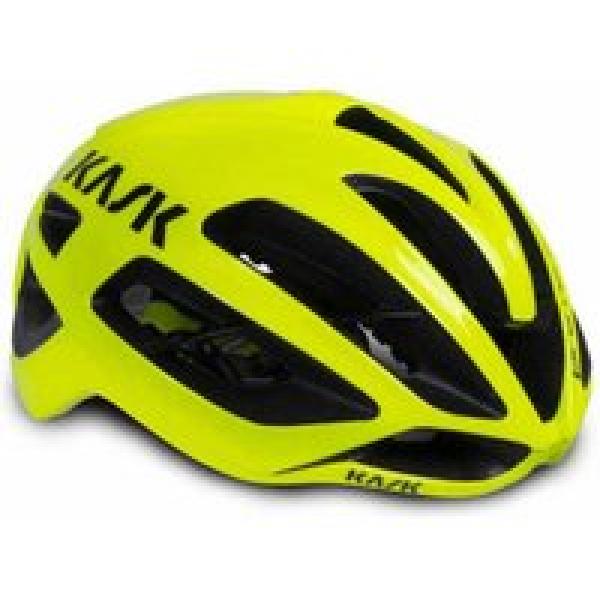kask protone wg 11 yellow fluo casque route