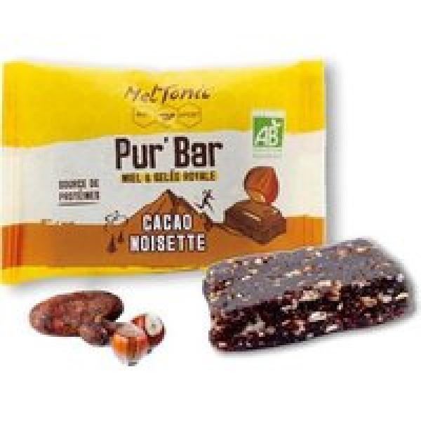 meltonic pur bar biologische cacao amp hazelnoot energiereep 50g