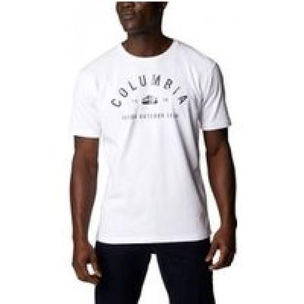 columbia urban trail grafisch wit t shirt voor heren