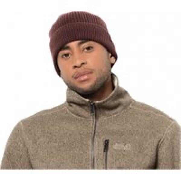 jack wolfskin every day outdoors beanie bordeaux