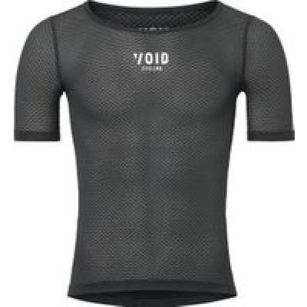 void mesh black unisex korte mouw ondershirt