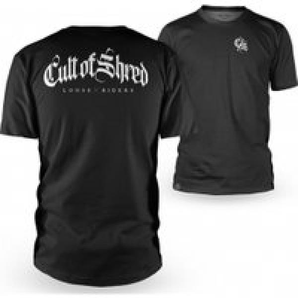 loose riders short sleeve jersey the cult of shred zwart