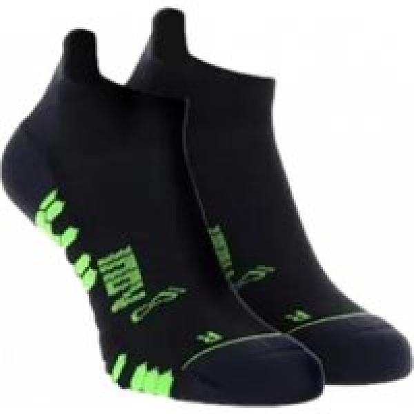 sokken x2 inov 8 trailfly ultra low zwart groen