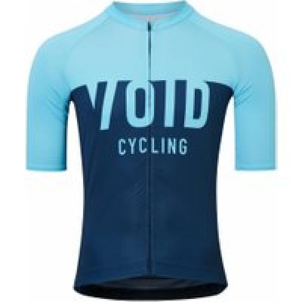 void abstract blue short sleeve jersey