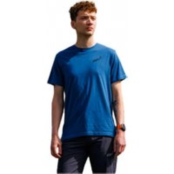 inov 8 graphic forged short sleeve jersey blue
