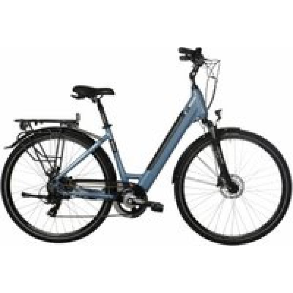 bicyklet carmen elektrische stadsfiets shimano tourney altus 7s 504 wh 700 mm blauw