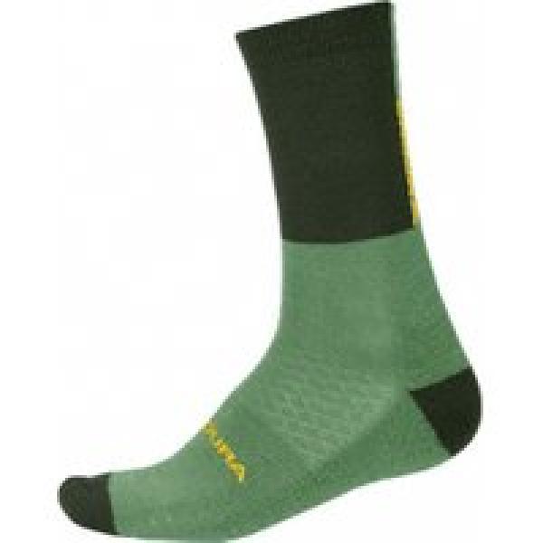 endura baabaa green merino winter socks