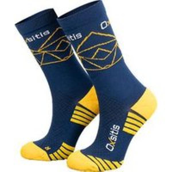 oxsitis adventure sokken zwart geel unisex