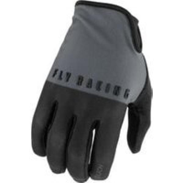 fly racing media grijs zwart lange handschoenen