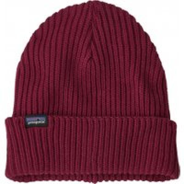 patagonia fishermans rolled beanie unisex red