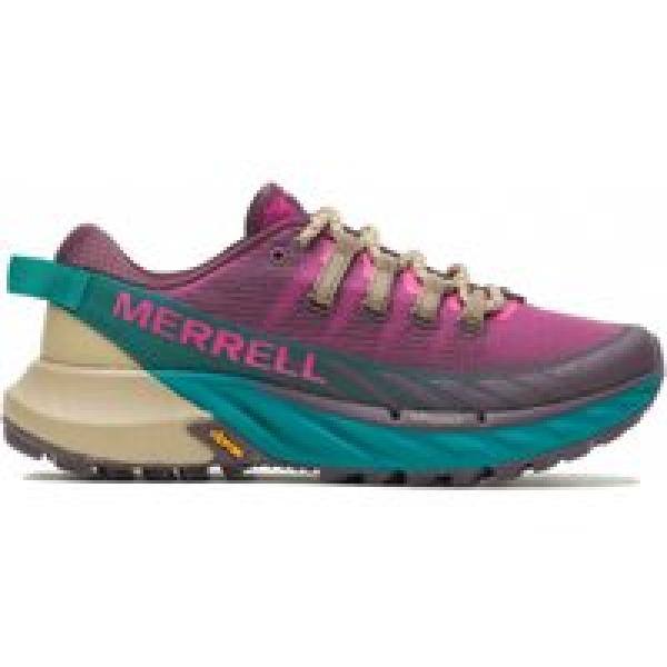 merrell agility peak 4 women s trail shoes pink