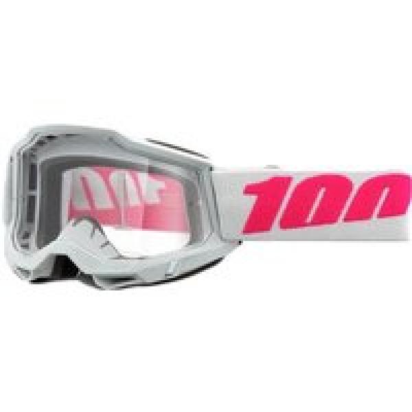 accuri 2 keetz 100 pink grey goggle clear lenses