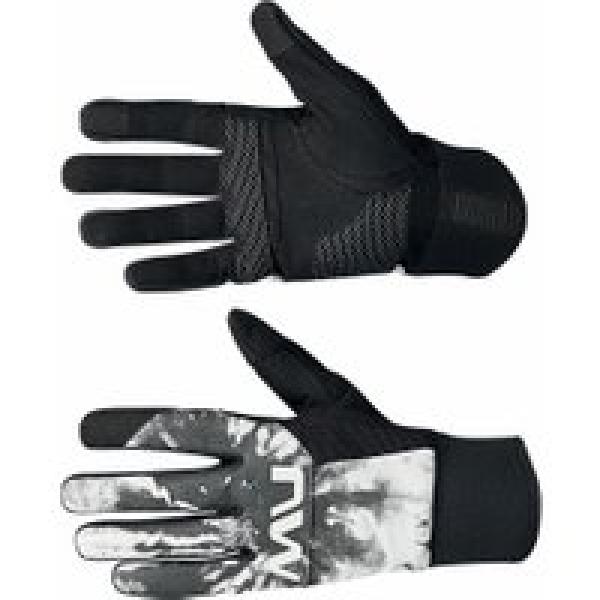 northwave fast gel reflex long handschoenen zwart reflecterend