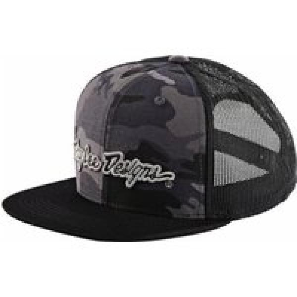 troy lee designs 9fifty signature camouflage cap black